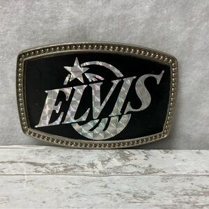 Elvis Presley Rock Roll King Fan Music Band Gift Prism Vintage Belt Buckle